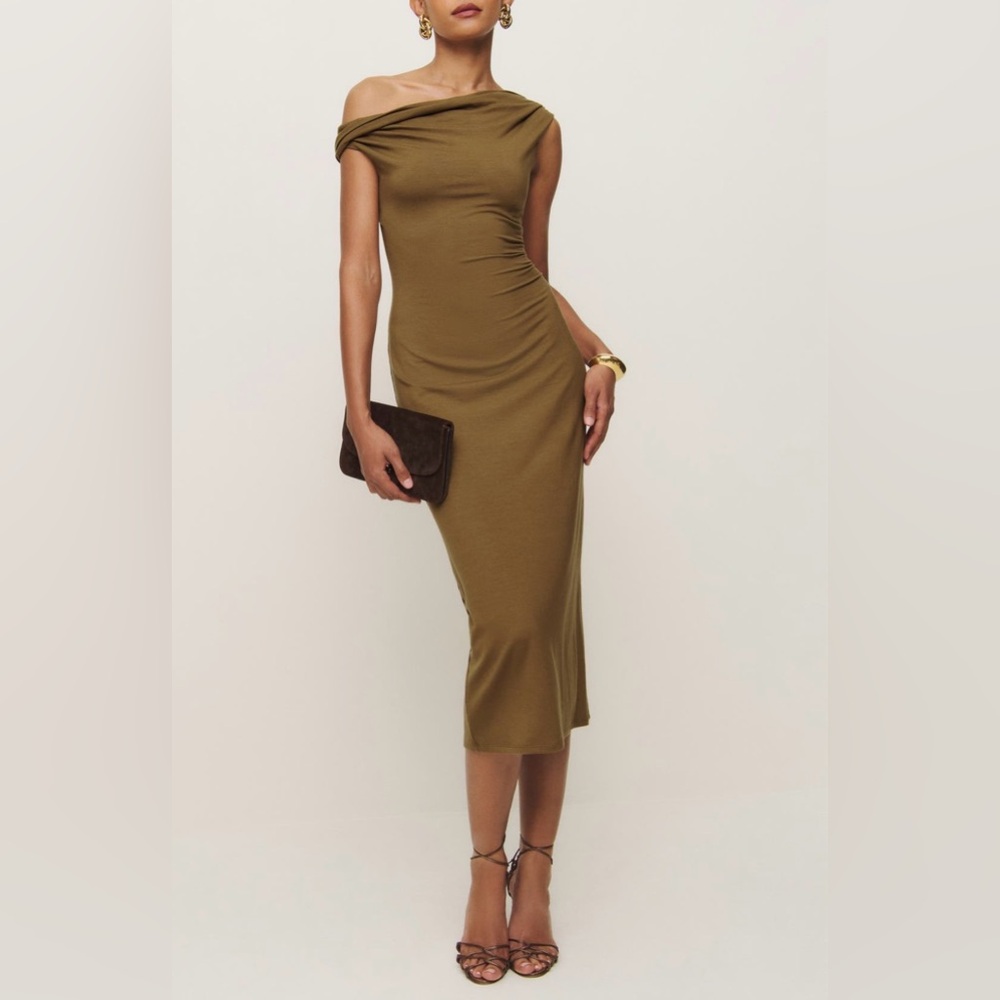 Reformation Olive Midi Dress